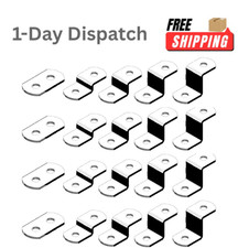 888 Corp Offset Canvas Clips for Picture Framing Assorted Sizes 10 Each 5 Sizes picture
