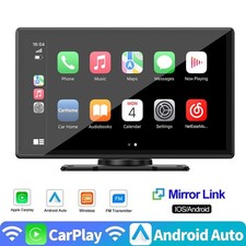 Lamtto 9in Touch Screen Car Bluetooth FM Wireless Apple CarPlay Android Auto picture