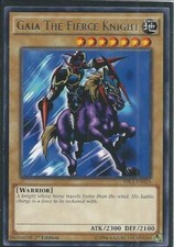 Yugioh - Gaia The Fierce Knight - 1st Edition Card picture