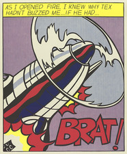 ROY LICHTENSTEIN As I Opened Fire (Panel 1 of 3) 25