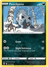 Poochyena - 095/189 - Common (Near Mint) Astral Radiance - Darkness Pokémon picture