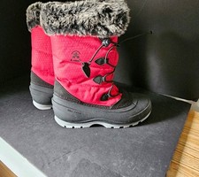 Kamik Women's Size 9 Momentum Winter Snow Boots Insulated Waterproof Red - Used picture