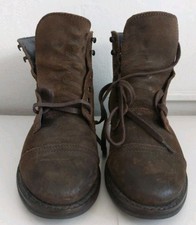 Thursday Boot Co. Men’s Brown Leather Cap Toe Lace-Up Ankle Boots US 9.5 picture