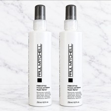 2 - 8.5oz Paul Mitchell Firm Style Freeze & Shine Super Spray Max Hold Hairspray picture