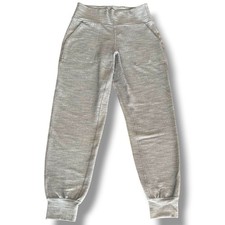 lululemon Women’s Jogger Pants Size 6 Gray Heathered High Rise Cuffed Pockets picture