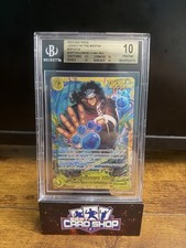Bartholomew Kuma OP12-#119  SEC RARE English  Legacy Of The Master BGS 10 picture