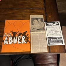 1977 Kenley Players “Li’l Abner” Staring/Signed By Lucie Arnaz  & Dirk Benedict picture