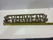 Antique vintage Everwear Cast Iron School Playground Step picture