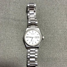 SEIKO Chronos Quartz Watch, Silver, Battery Replaced picture