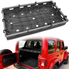 Interior Rear Cargo Basket Storage Rack For 2018-2026 Jeep Wrangler JL JLU 4Door picture