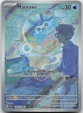 Pokemon Mantyke 189/182 SV04: Paradox Rift Holo picture