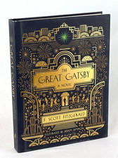 THE GREAT GATSBY by F. Scott Fitzgerald Deluxe Hardcover Illustrated Edition NEW picture