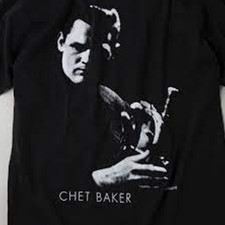 VTG Chet Baker black T-shirt SHORT SLEEVE All sizes S to 45Xl XZ412 picture