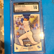 Topps 2024 Topps 50/50 Shohei Ohtani #32 Los Angeles Dodgers Graded picture