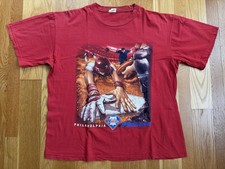 Vintage 90s Philadelphia Phillies T Shirt MLB Baseball Mens XL Rare 1999 picture