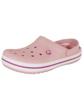 Crocs Unisex Crocband Clog Shoes, Pearl Pink/Wild Orchid picture