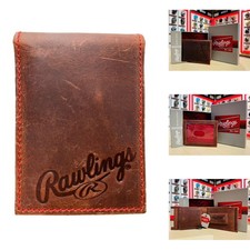 Rawlings Men's Front Pocket Wallet Genuine Leather picture