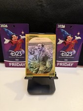 D23 Exclusive Walt Disney Iron Studios Limited Gold Foil Collectible Card picture