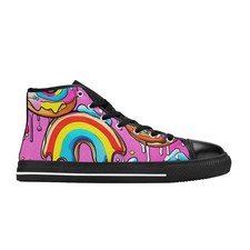 MEN'S Dripping Dark Academia Sneakers | Freaky Shoes® picture
