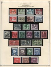Switzerland 1948-1950 Official Set For World Health Organization Scott #5O6-5O25 picture