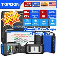 TOPDON Phoenix Max+Scope+T-ninja Box Advanced Diagnostic Scanner ProgrammingTool picture