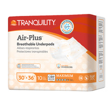 Tranquility AIR-Plus Underpad Heavy Absorbency 30 X 36