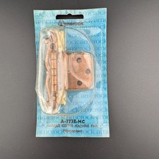 Vtg 1960s Amerock Antique Copper Provincial Cabinet Hinges 1 Pair - NOS picture