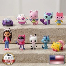10pcs/set Gabby's Dollhouse Action Figure Cute Doll Collection Model Toys picture