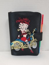 BETTY BOOP VINTAGE BIKE ORGANIZER WITH WALLET  picture