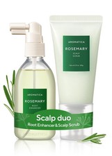 Rosemary Scalp Spray & Exfoliating Scrub Set 2pc Dry Scalp Care Korean Hair picture