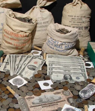 Old vintage Coin Estate Sale/Mixed coin Lot/ SILVER Gold Platinum Diamond picture