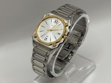 GUCCI G-Flat Quartz Stainless Steel 30MM Silver Dial Women's Watch YA166506 picture