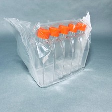 Corning Cell Culture Flask 75 cm2 Canted Neck T-75 with Vent Cap 100 Flasks picture