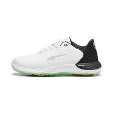 Puma PhantomCat Nitro 378939-01 White/Puma Black/Fluro Green Pes Men Golf Shoe picture