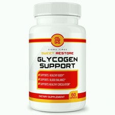 Sweet Restore Glycogen Support Pills to Regulate Blood Pressure & Sugar 60ct picture