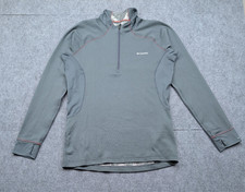 Columbia 1/4 Zip Mens Large Omni Heat Heavyweight Epais Base Layer Outdoor Hike picture