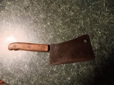 Vintage 1920s-1950s heavy duty meat clever picture