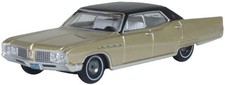 New Release 1/87 Oxford Diecast #87BE68001 Buick Electra in Ivory Gold w/ Blk picture