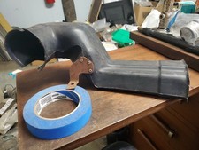 1974-1977 Corvette Original GM Drivers Side Left Air Outlet Duct with A/C picture