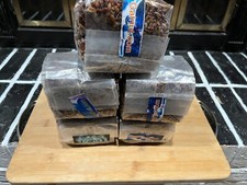 Premium 5-Pack 1lb Each Mushroom Spawn Bags | Sterilized Grain + Injection Port picture