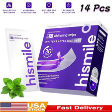 Hismile V34 Purple Teeth Whitening Strips - 14 Treatments, Fast Results US picture