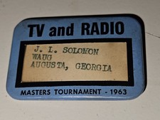 Rare 1963 Masters Badge Jack Nicklaus Wins First Masters ANGC 🔥 picture