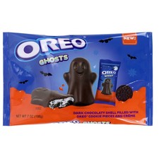 Frankford Oreo Cr?me Filled Dark Chocolate Ghosts Halloween Bag picture