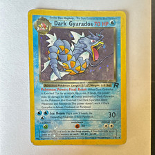 Wizards of the Coast Dark Gyarados 8/82 Team Rocket 1st Ed Holo Rare ENG 70 picture