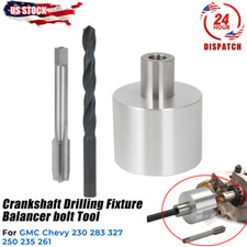 For GMC Chevy 230 348 409 350 283 Crankshaft Drilling Fixture Balancer Bolt Tool picture
