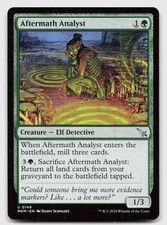Aftermath Analyst 148 Uncommon Murders at Karlov Manor Magic: The Gathering NM picture