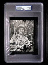 General Frank Merrill  - Autographed Photo - PSA T3 Holder - 85767820 picture