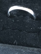 Kay Jewelry White Gold Band Size 8 picture