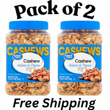 Great Value Cashew Halves & Pieces, 27 oz (PACK OF 2) picture
