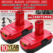 2Pack For CRAFTSMAN 19.2 VOLT C3 LITHIUM DIEHARD BATTERY PACK 315.PP2011 3.0Ah picture